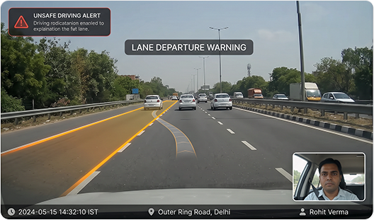 Real Time ADAS Event Processing