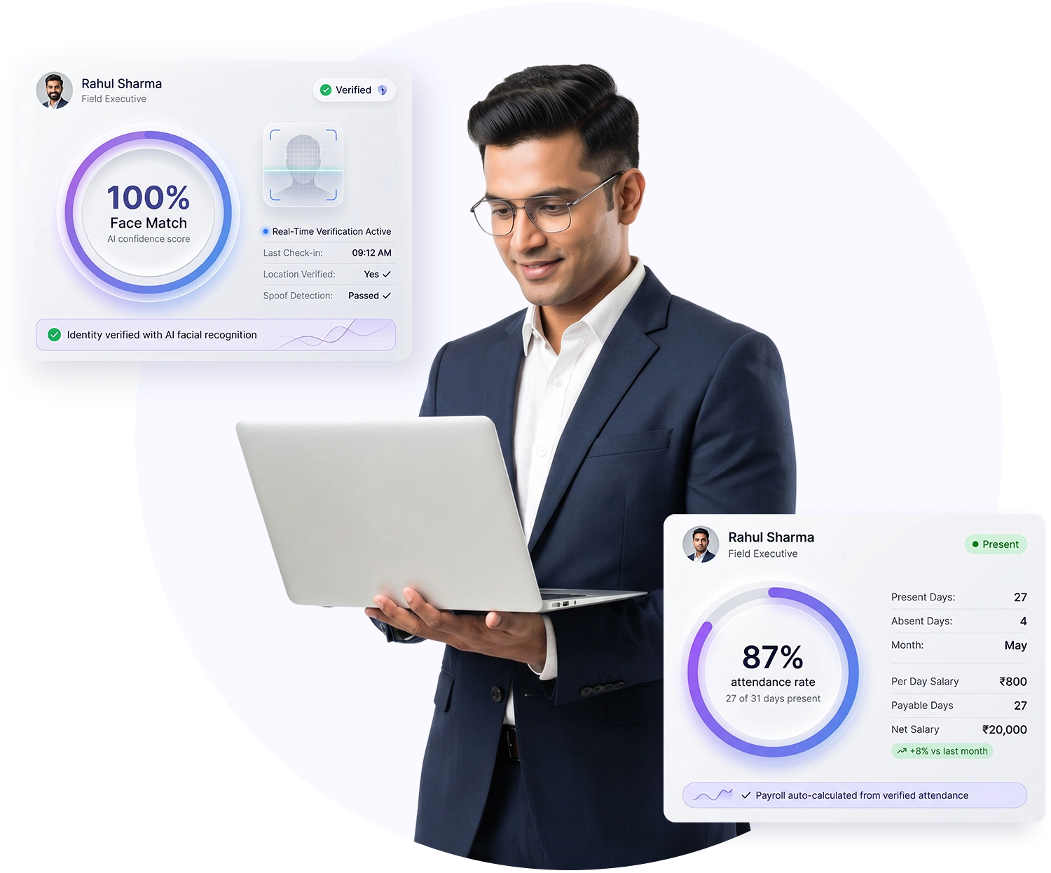 #1 AI Face Recognition Attendance Software