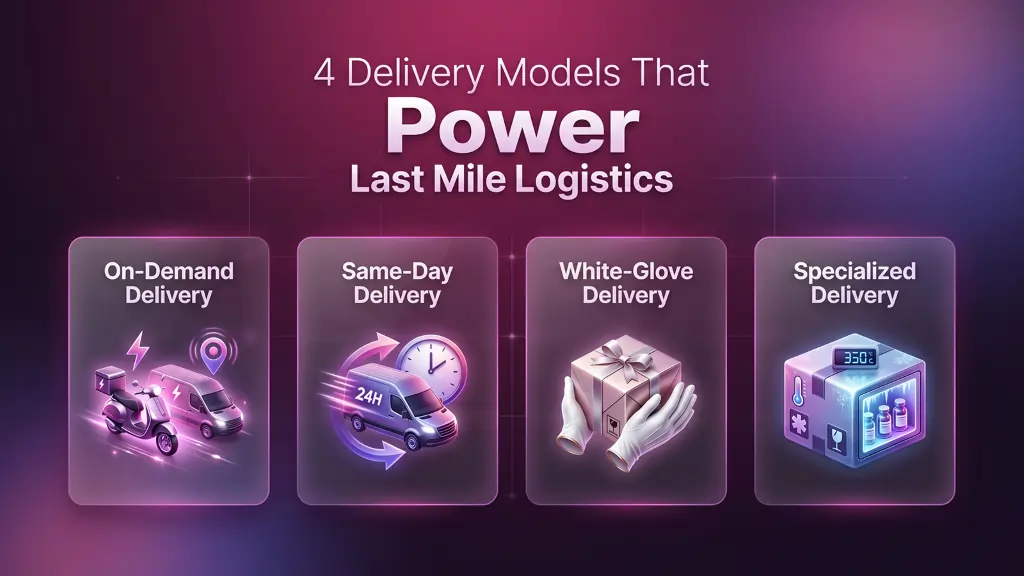 4 Delivery Models That Power Last Mile Logistics