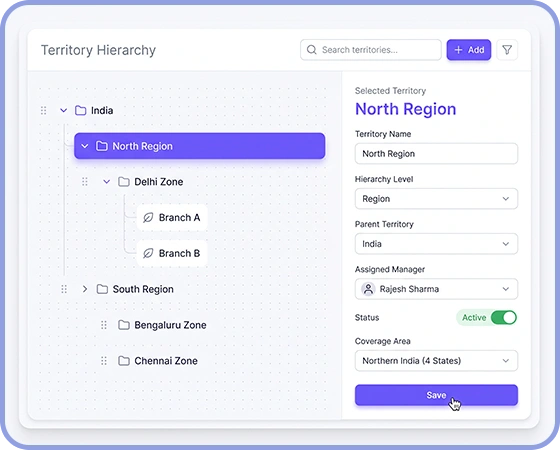 Configurable Territory Levels