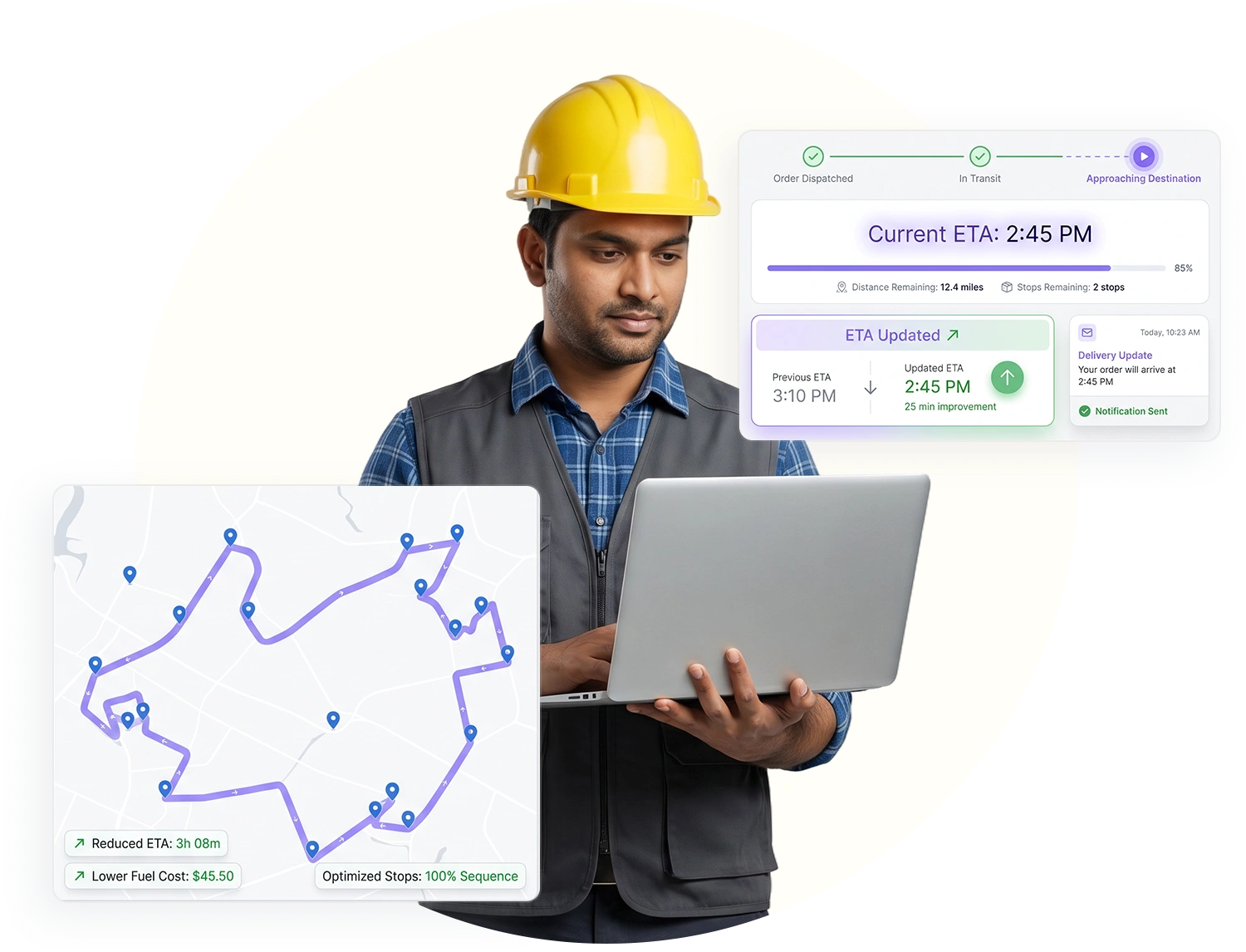 Last Mile Delivery Software for Construction & Building Materials