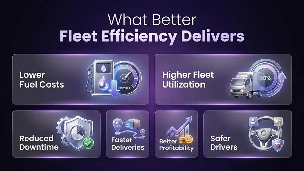 Business Outcomes of Better Fleet Efficiency