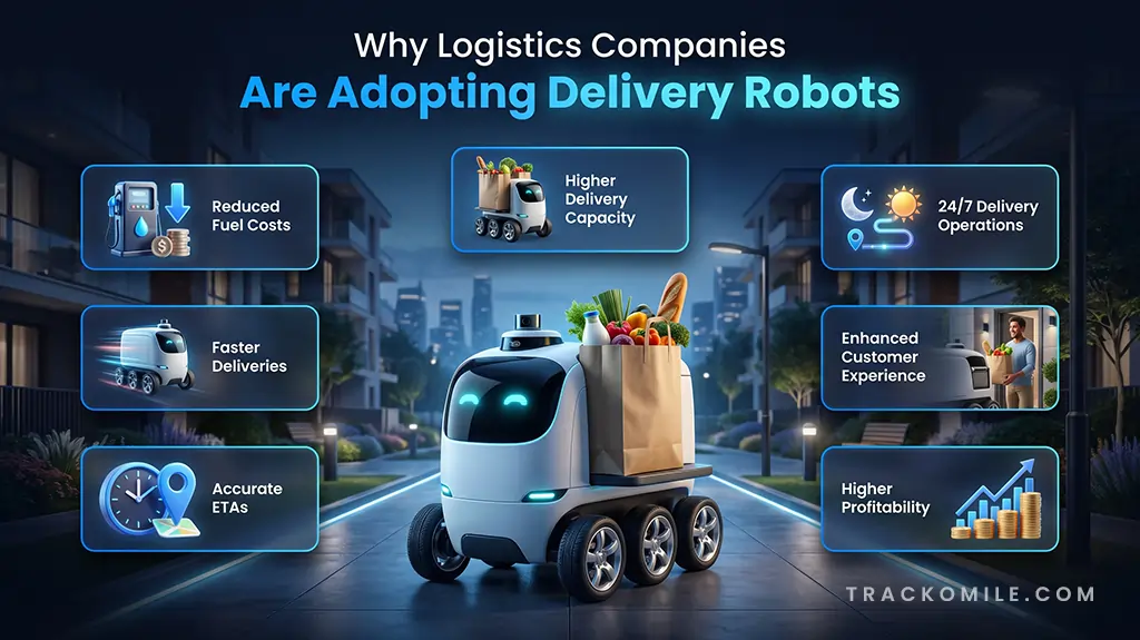 Why Logistics Companies Are Adopting Delivery Robots