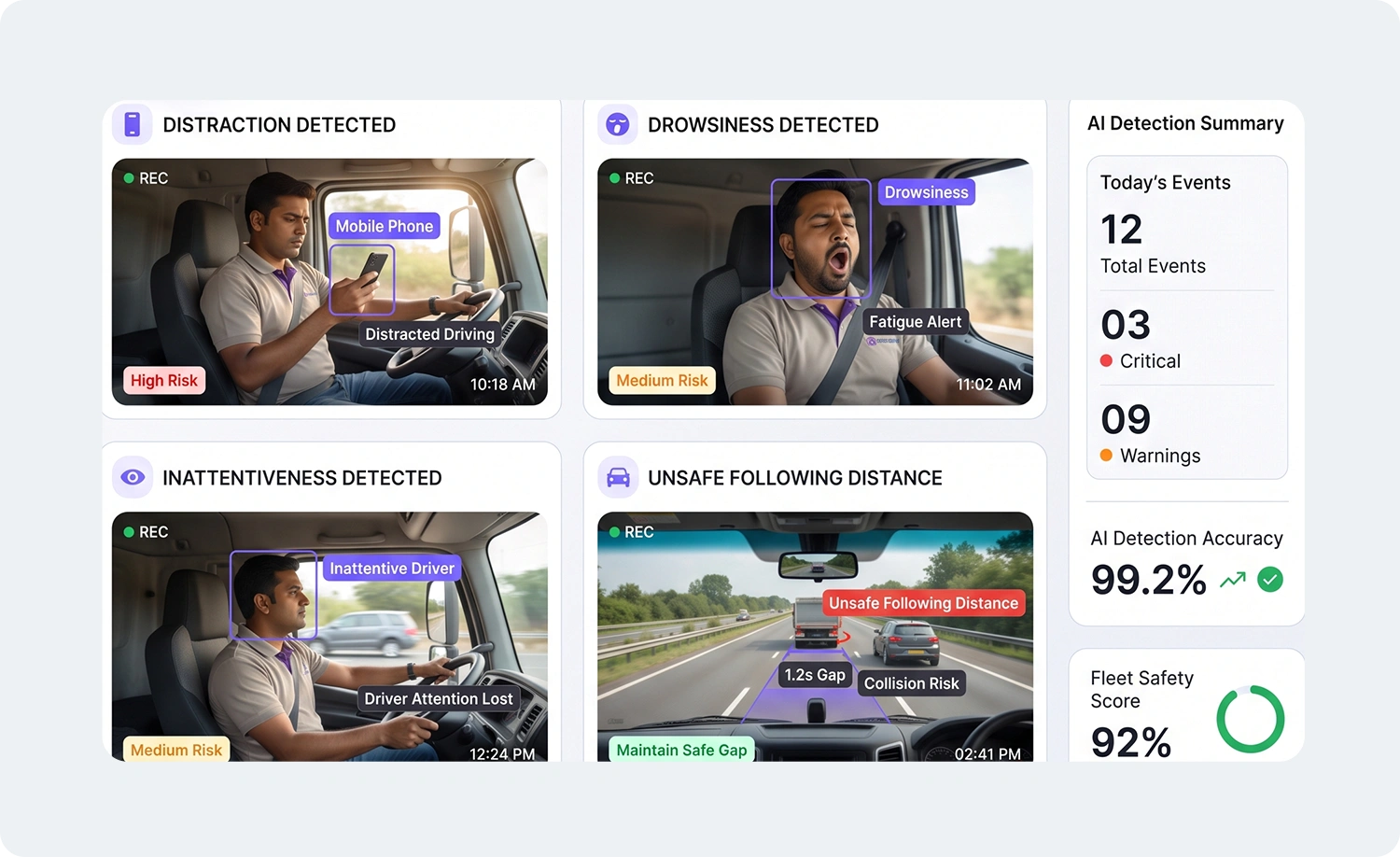 AI Driving Event Detection