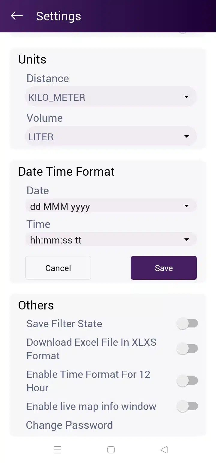Choose preferred date and time formats across supported platforms. (Web, Android & iOS) Choose preferred date and time formats across supported platforms. (Web, Android & iOS)