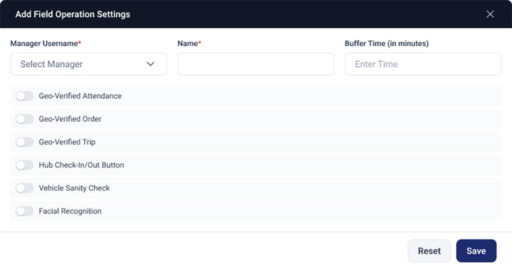 Configure mark-out buffer time Configure mark-out buffer time