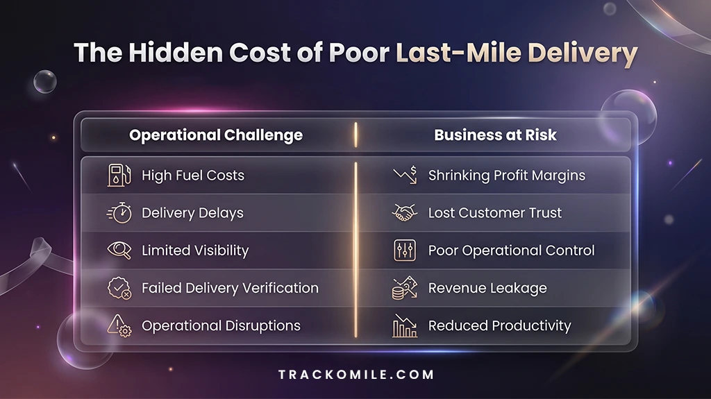 Cost of Poor Last-Mile Delivery