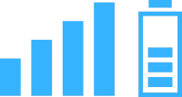 Battery & Network Status