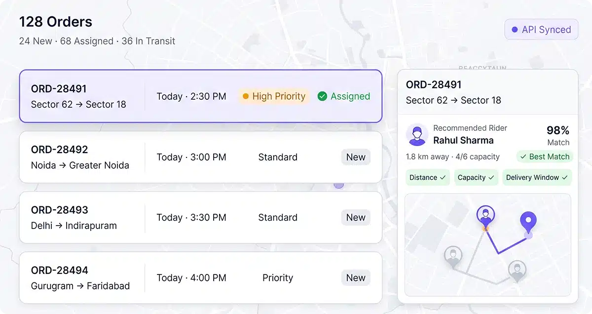 Smart Order Management