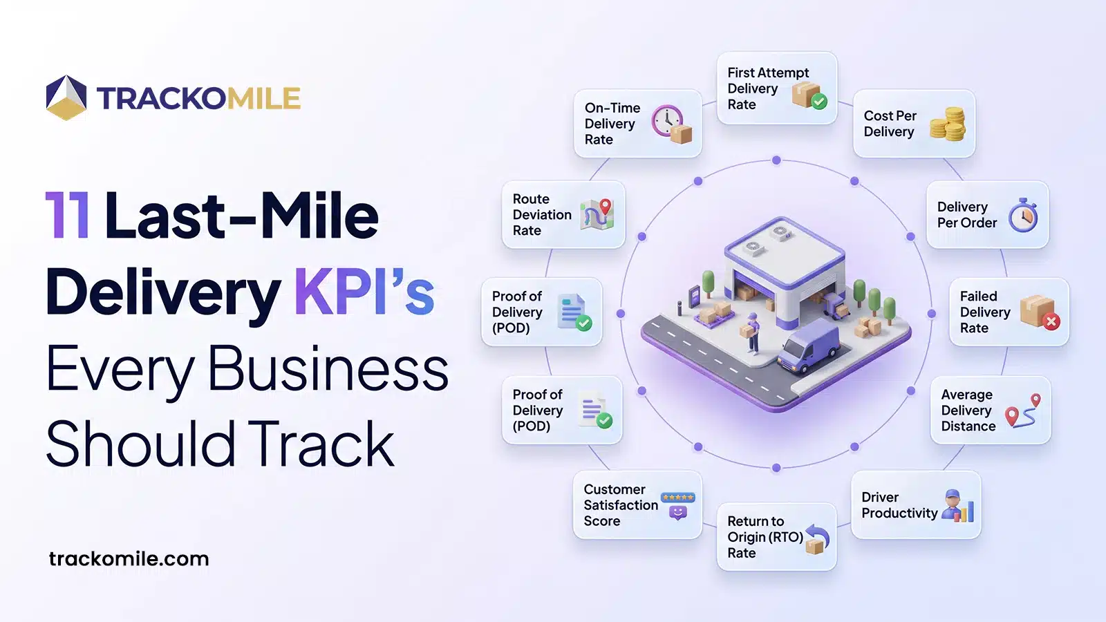 11 Last Mile Delivery KPIs Every Business Should Track