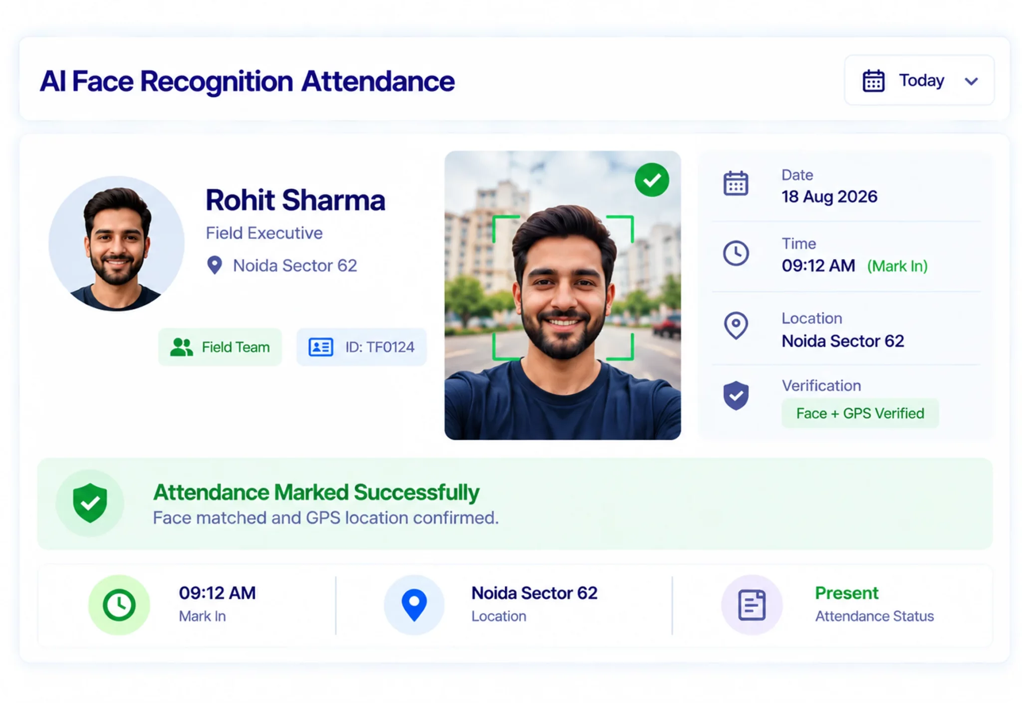 AI Face Recognition Attendance