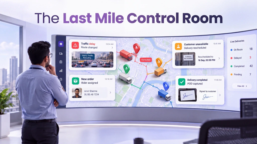 The Last Mile Control Room The Last Mile Control Room