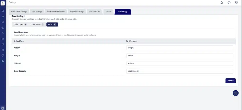 Customise load parameter labels for your workflow Customise load parameter labels for your workflow