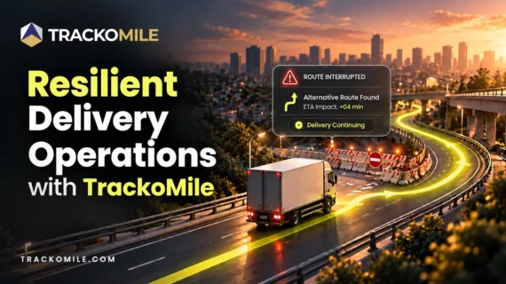Resilient Delivery Operations with TrackoMile