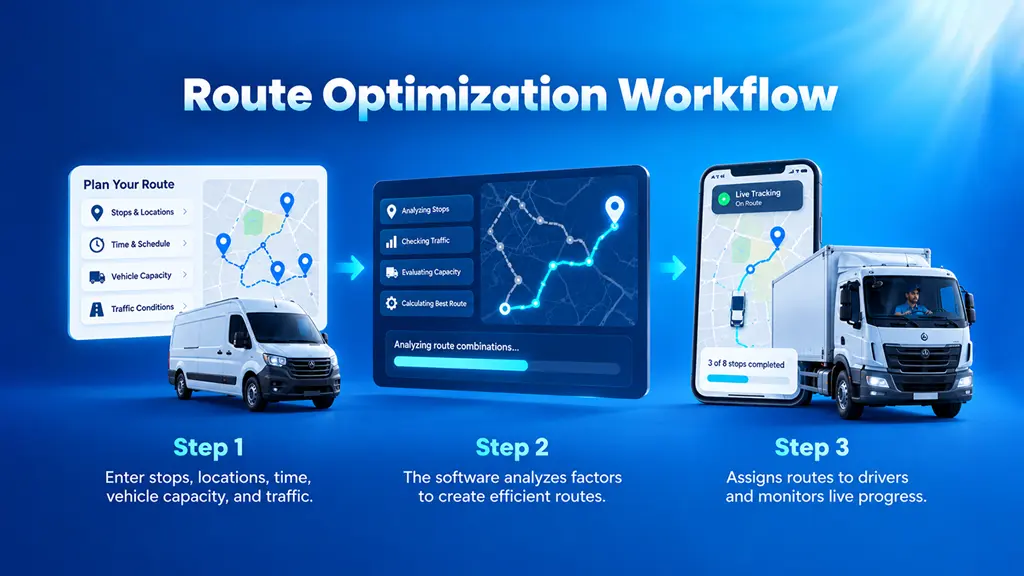 Route Optimization Workflow Route Optimization Workflow