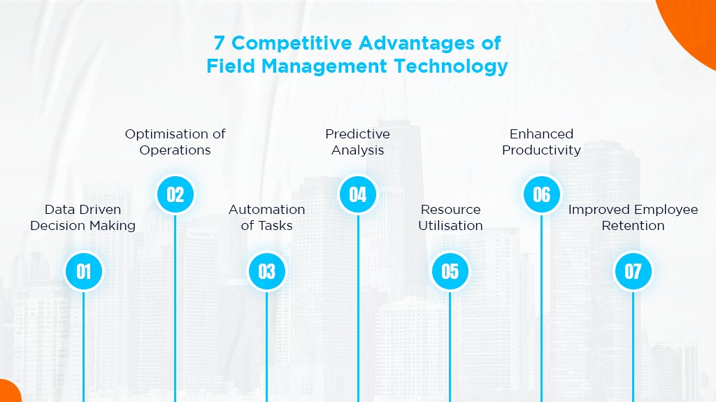 7 Competitive Advantages of field management technology