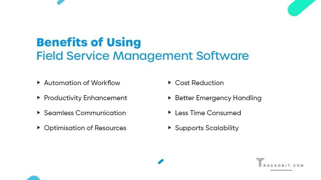 Benefits of using field service management software