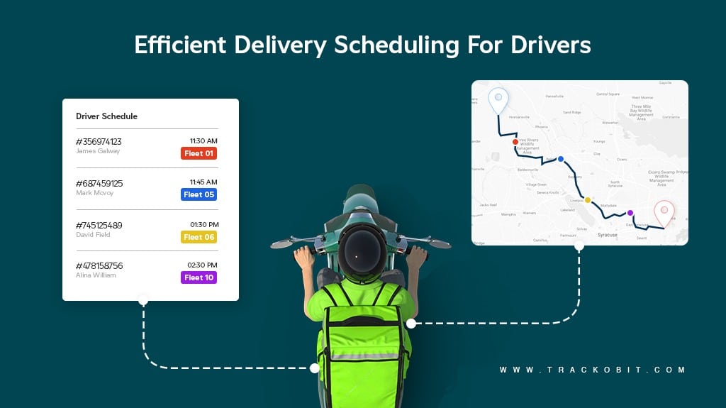 Delivery Scheduling for drivers