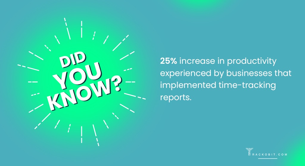 Did you know time tracking reports