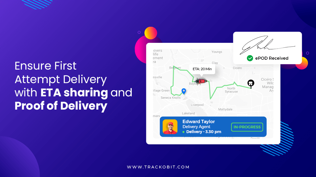 ETA Sharing and Proof of delivery