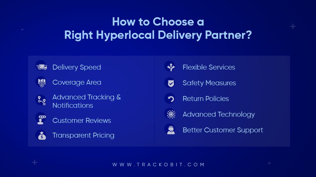 How to Choose Right Hyperlocal Delivery Partner