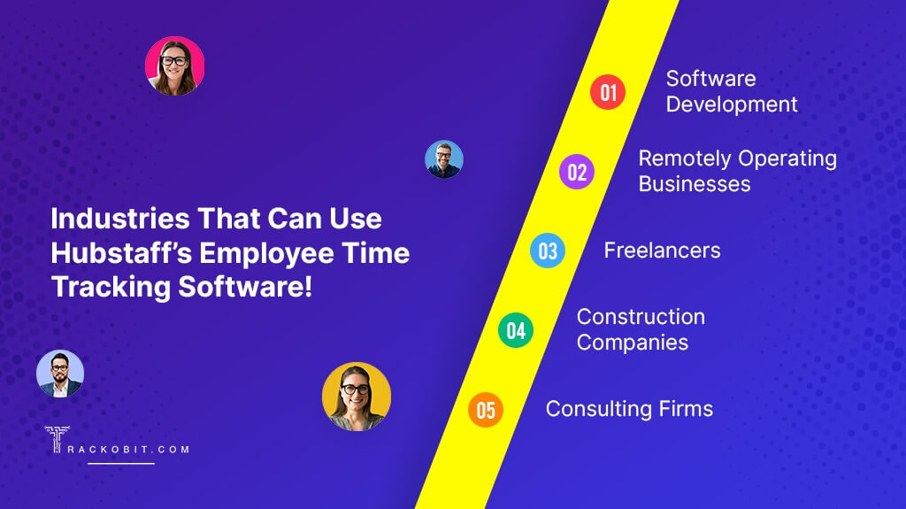 Industries That Can Use Hubstaff’s Employee Time Tracking Software!