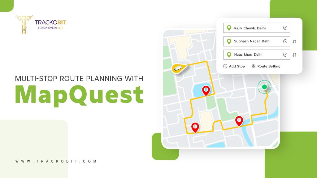 Multi-Stop Route planning With MapQuest