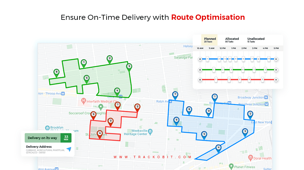 On-Time Delivery with Route Optimization