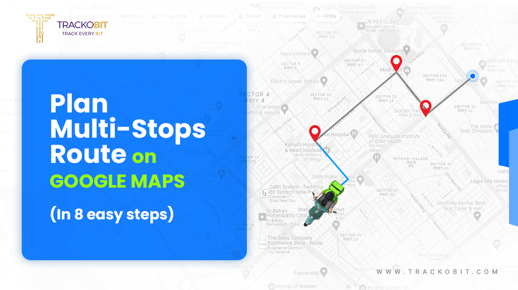 Plan Multi-stops route on Google Maps