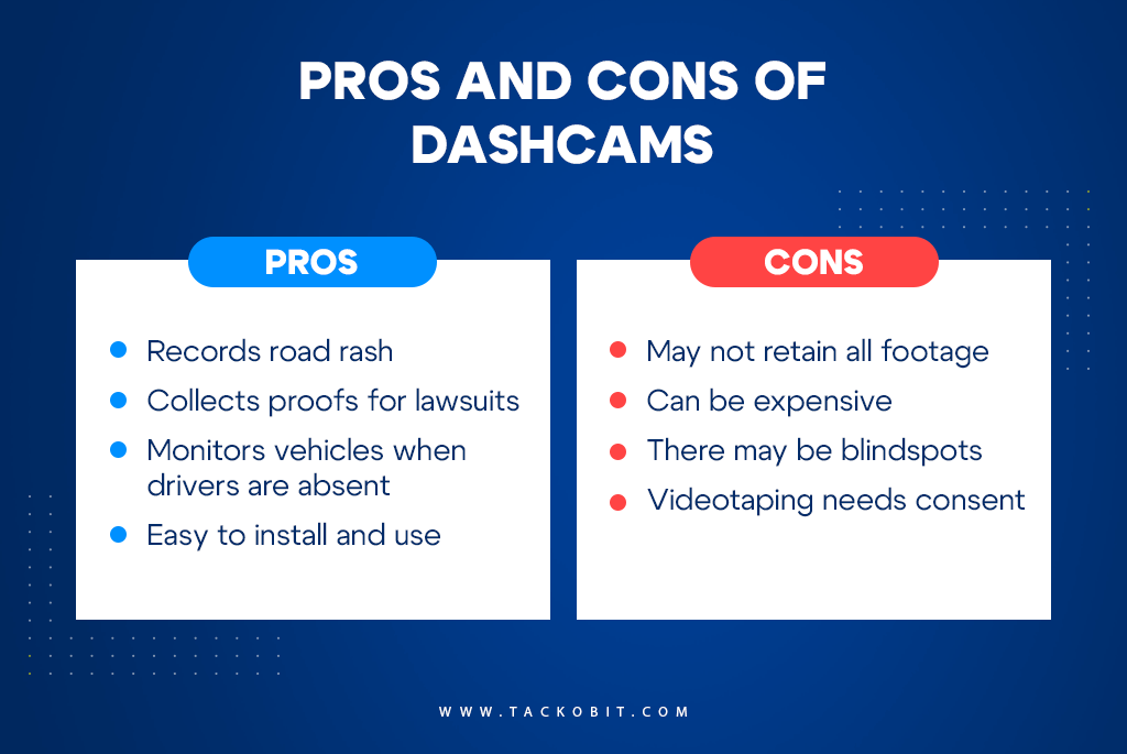 Pros and Cons of Dashcams