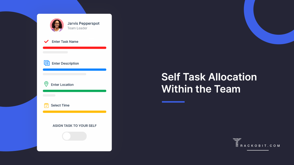 Self Task Allocation Within Team