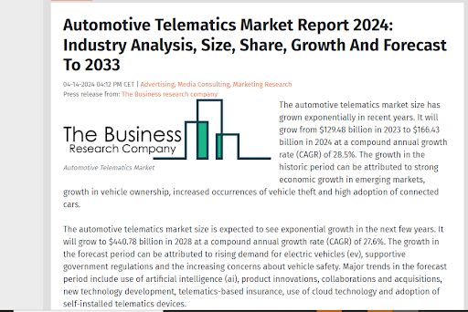 Telematics Market Report
