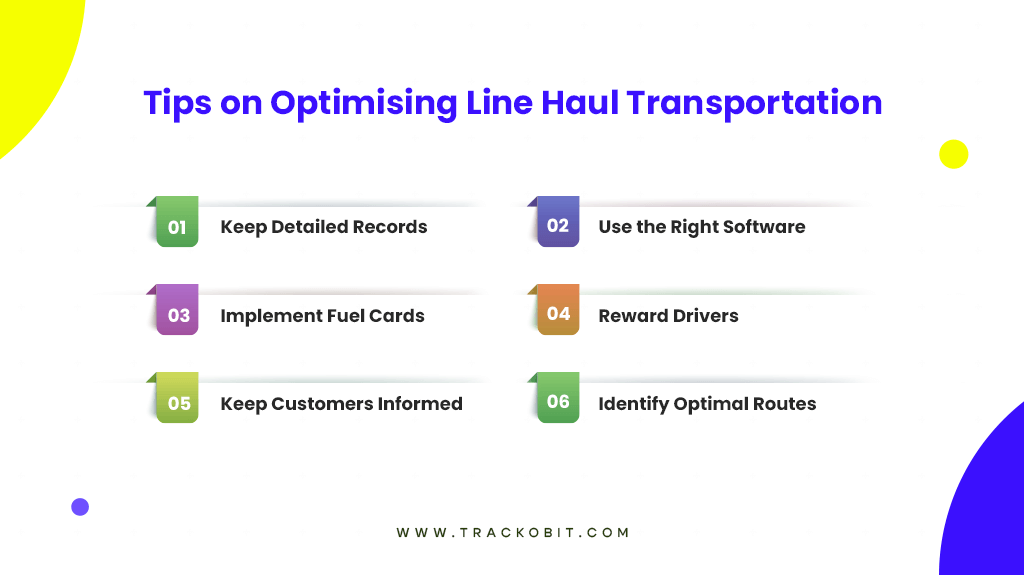 Tips on Optimising Line Haul Services