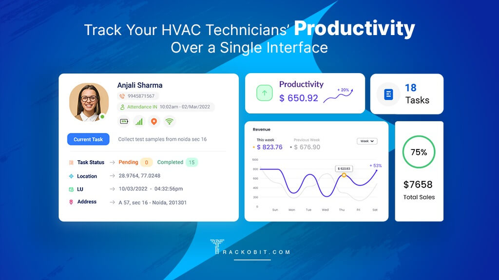 Track Your HVAC Technicians’ Productivity