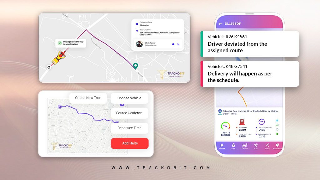 TrackoBit Route Planner