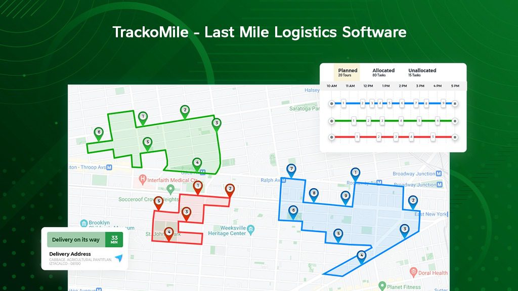 TrackoMile - Last Mile Logistics Software
