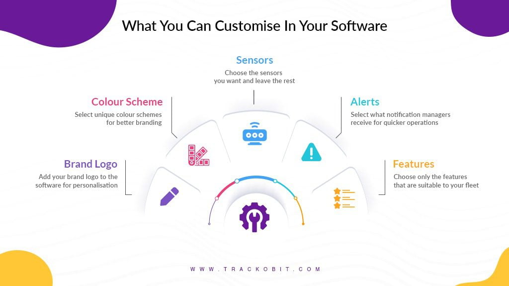 What can you customise in your software