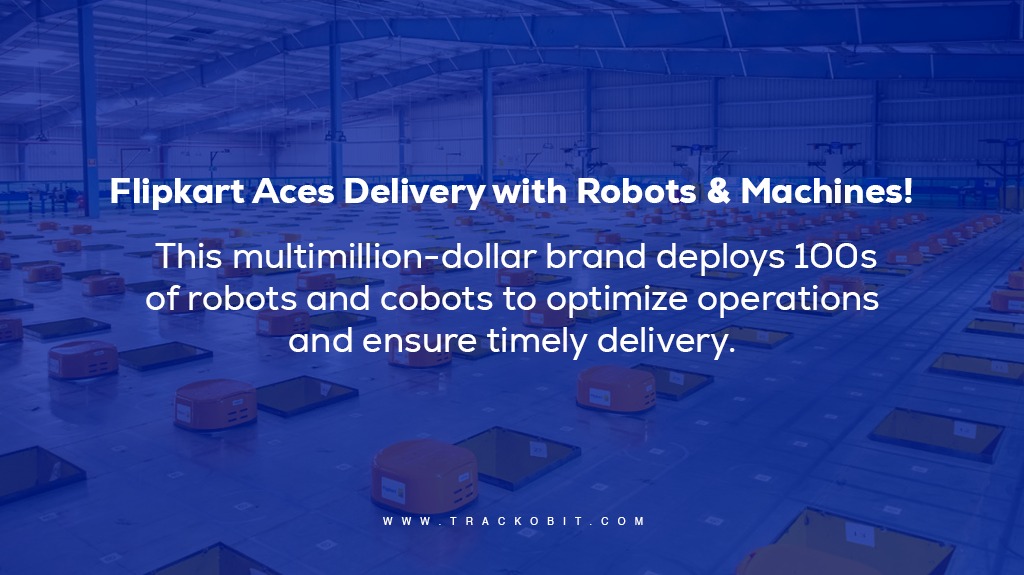 Flipkart Aces Delivery with Robots & Machines!
