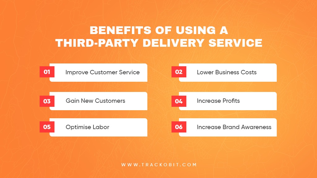 Benefits of using a Third Party Delivery Service