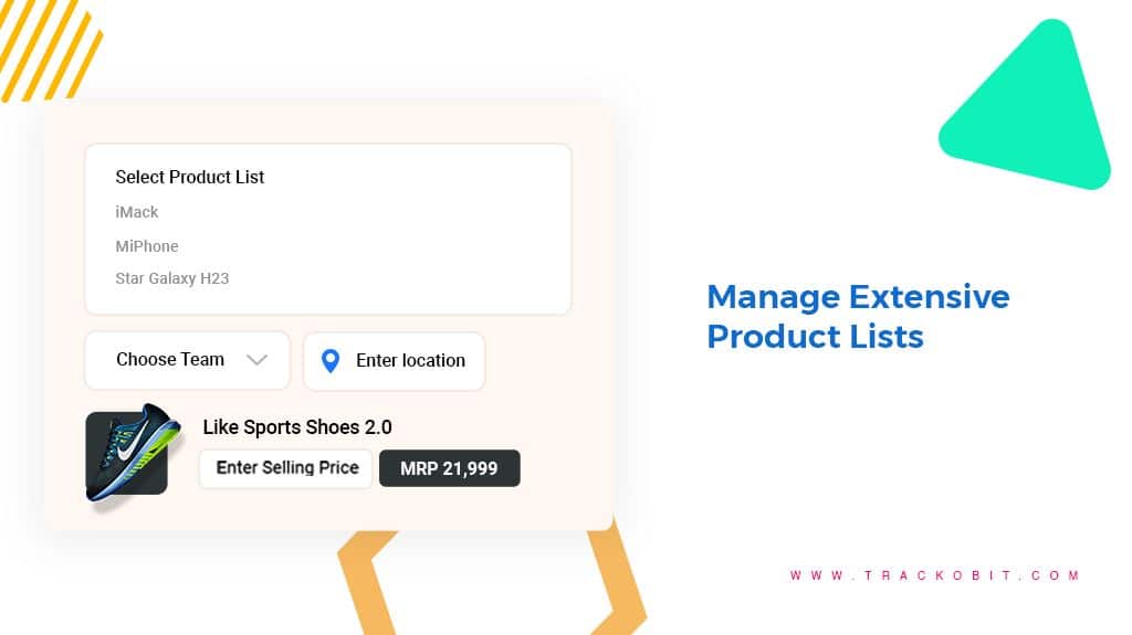 Manage Extensive Product Lists